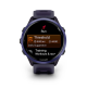Forerunner 570 - 47mm Indigo Aluminum with Translucent Imperial Purple/Indigo Band - 010-02971-02- Garmin